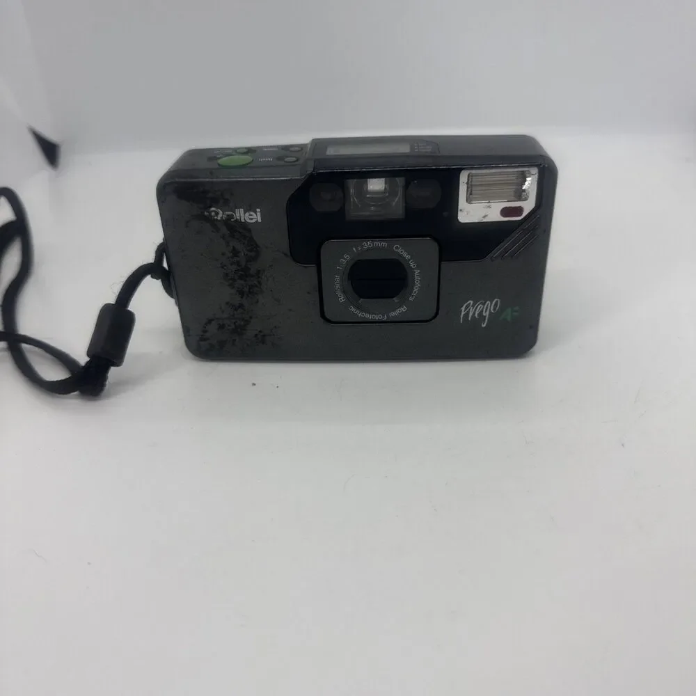 Rollei Prego Af 35mm F3.5 Compact Film Camera Rare - Untested
